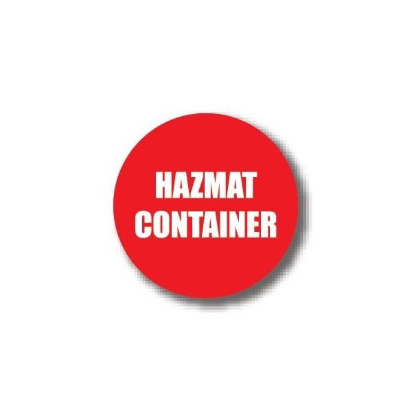Ergomat 32in CIRCLE SIGNS - Hazmat Container DSV-SIGN 1024 #1860 -UEN - main